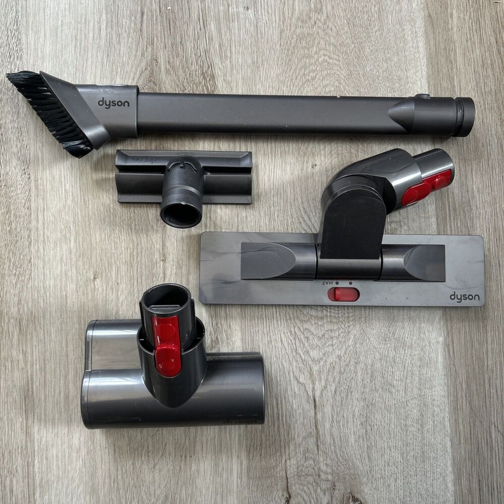 Genuine Dyson Vacuum Cleaner Accessory Tools Attachments Lot of 4 Parts Brushes